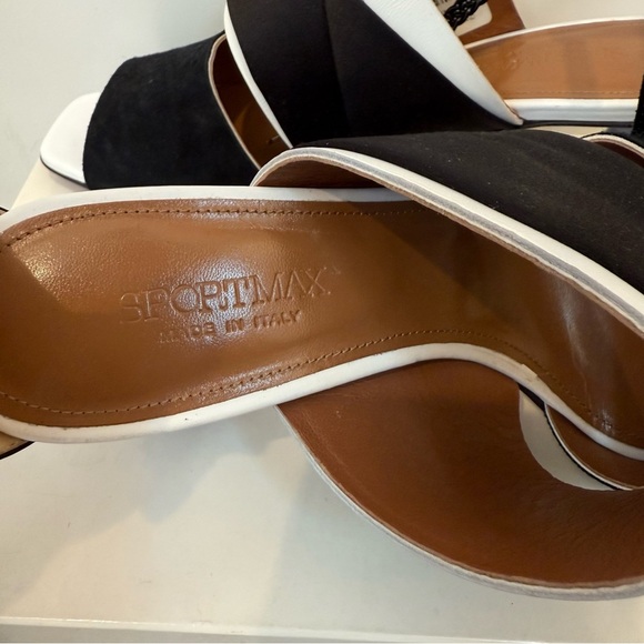 SportsMax by MaxMara Heeled Sandals Size: EU39 US8.5 Summer/ Spring/Party/Events - Picture 8 of 13
